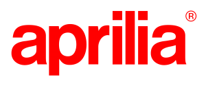 Il logo di Aprilia.