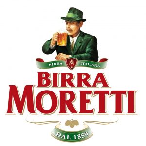 Il logo della Birra Moretti.