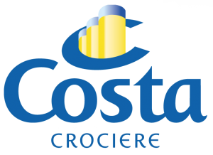 Il logo di Costa Crociere.