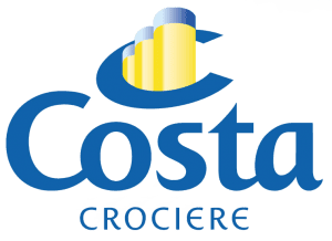 Il logo di Costa Crociere.
