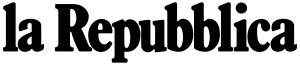 Il logo di LaRepubblica.