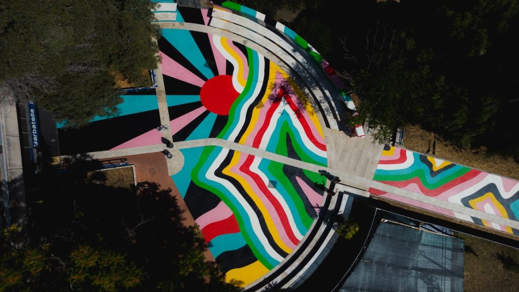 “As Above So Below”, il tappeto-murales più grande di Roma!